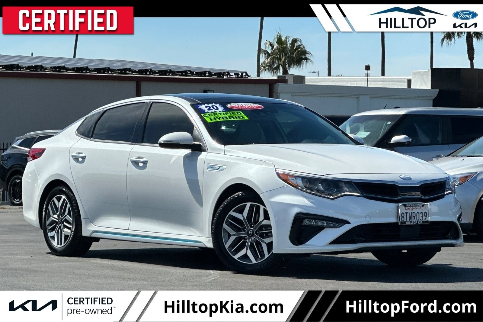 Certified 2020 Kia Optima EX w/ Technology Package FWD image 1