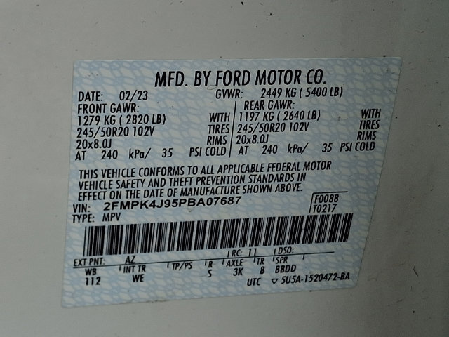 Certified 2023 Ford Edge ST-Line AWD/4WD image 28