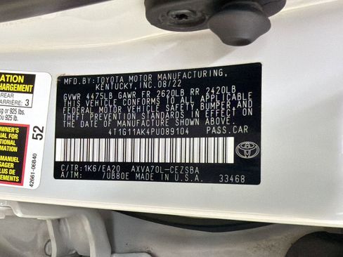 Used 2023 Toyota Camry SE FWD image 18