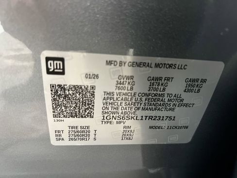 New 2026 Chevrolet Tahoe Premier AWD/4WD image 30