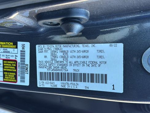 Used 2022 Toyota Tundra Limited image 24