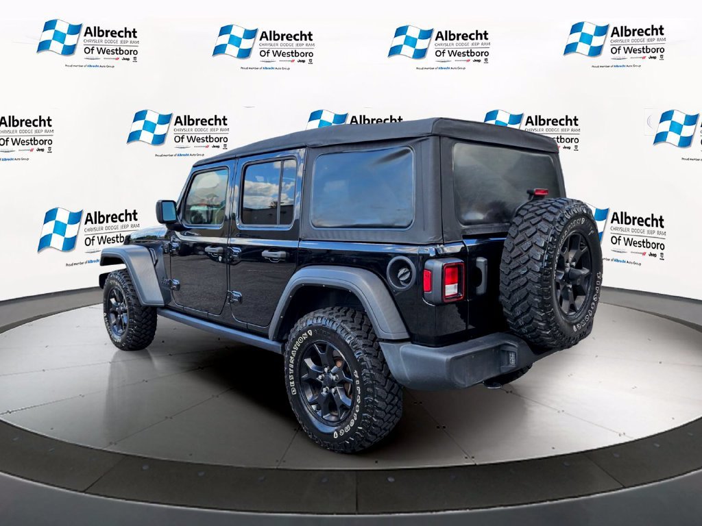Used 2022 Jeep Wrangler Unlimited Sport AWD/4WD image 3