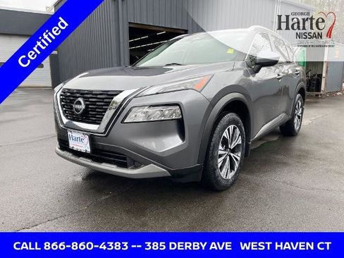 Certified 2023 Nissan Rogue SV w/ SV Premium B Package AWD/4WD image 1