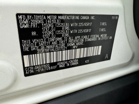 Used 2020 Toyota RAV4 LE image 30