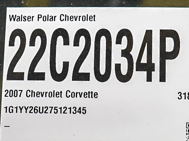 Used 2007 Chevrolet Corvette Coupe w/ Preferred Equipment Group RWD image 25
