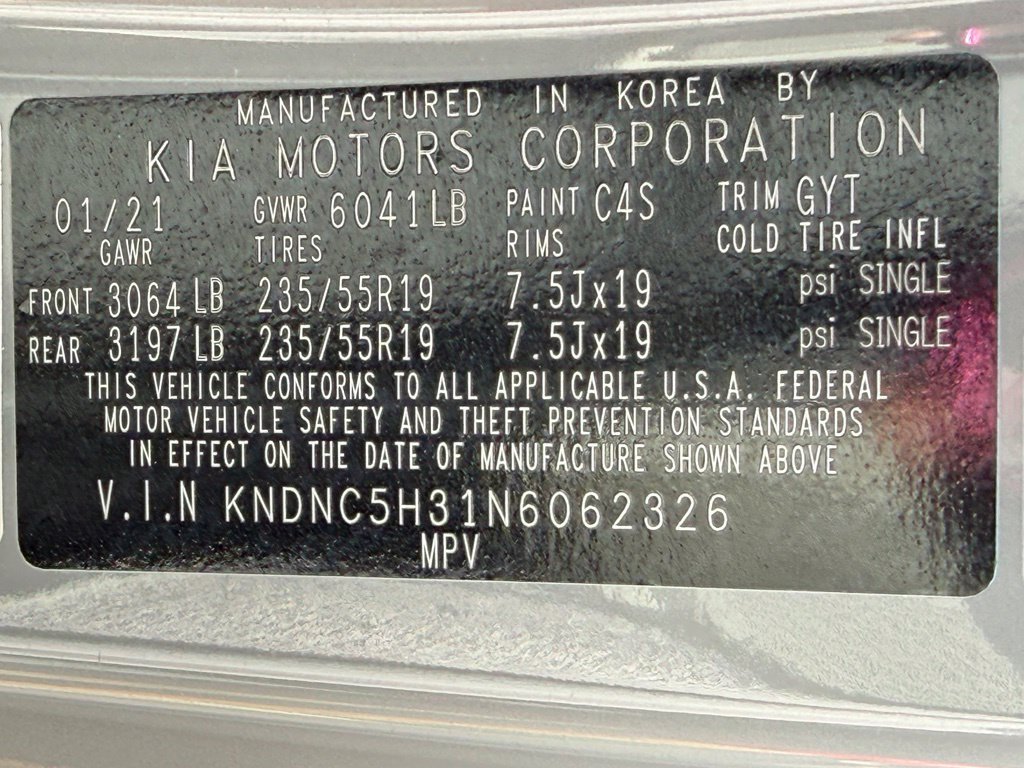 Used 2022 Kia Carnival EX FWD image 43