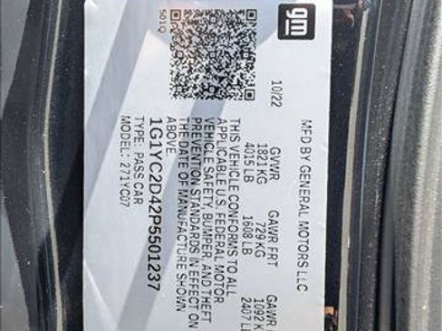 Used 2023 Chevrolet Corvette Stingray Premium Cpe RWD image 21