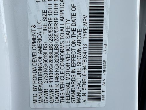 Used 2026 Honda Odyssey Elite image 40