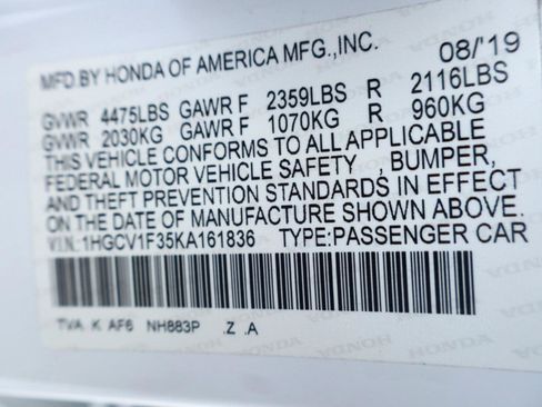 Used 2019 Honda Accord Sport image 47