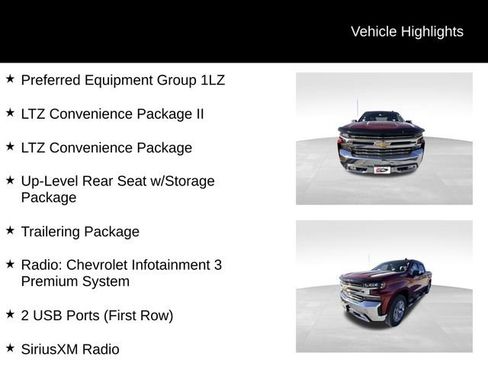 Certified 2019 Chevrolet Silverado 1500 LTZ w/ LTZ Convenience Package image 13