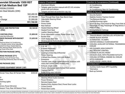 Used 2020 Chevrolet Silverado 1500 RST AWD/4WD image 21