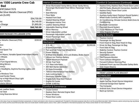 Used 2022 RAM 1500 Laramie AWD/4WD image 6