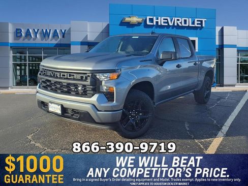 New 2026 Chevrolet Silverado 1500 Custom w/ Turbomax Blackout Package image 1