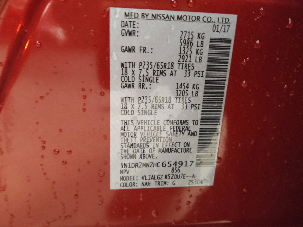 Used 2017 Nissan Pathfinder SL w/ SL Tech Package FWD image 33