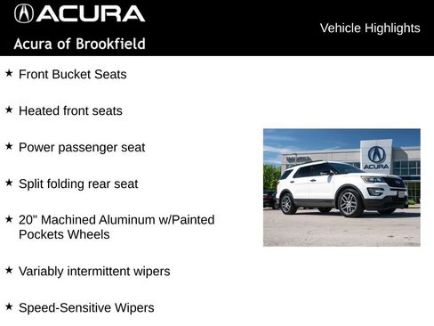 Used 2017 Ford Explorer Sport w/ Equipment Group 401A AWD/4WD image 24