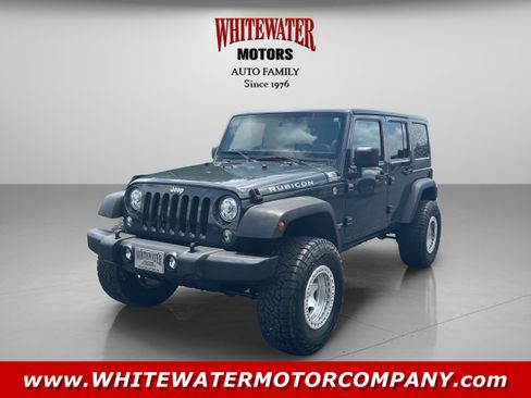 Used 2017 Jeep Wrangler Unlimited Rubicon w/ Connectivity Group AWD/4WD image 1