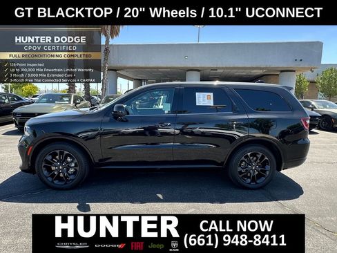 Certified 2021 Dodge Durango GT w/ Blacktop Package RWD image 4