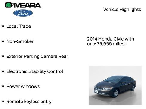 Used 2014 Honda Civic LX image 7