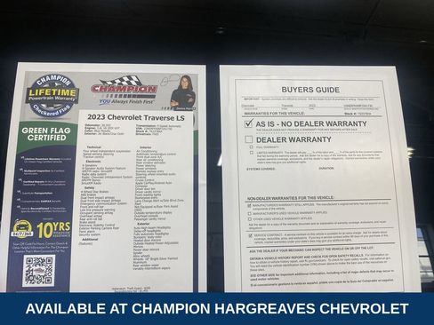 Certified 2023 Chevrolet Traverse LS w/ Safety Package FWD image 43