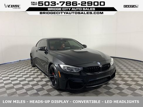 Used 2016 BMW M4 Convertible w/ Executive Package image 1