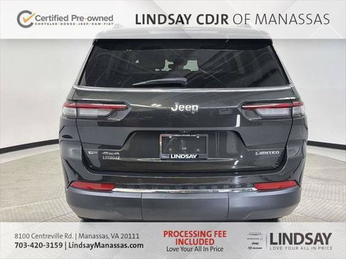 Certified 2022 Jeep Grand Cherokee L Limited AWD/4WD image 8