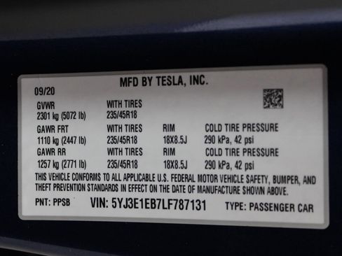 Used 2020 Tesla Model 3 Long Range image 42