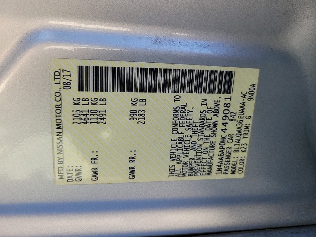 Used 2017 Nissan Maxima 3.5 S FWD image 14