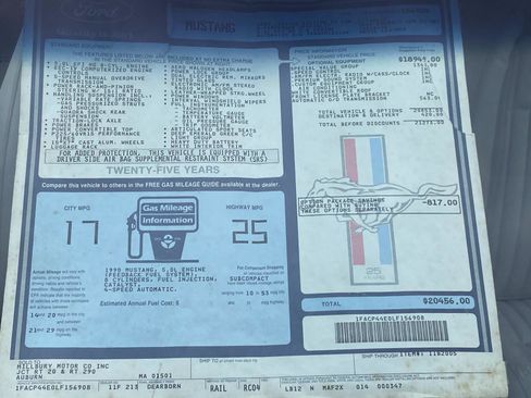 Used 1990 Ford Mustang LX image 14