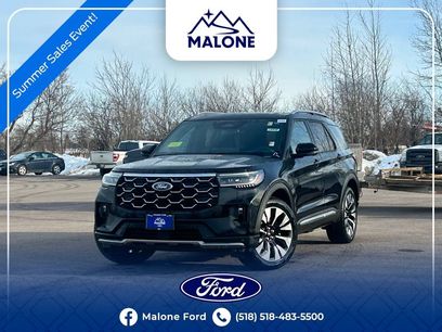 New 2026 Ford Explorer Platinum w/ LUX Leather Package