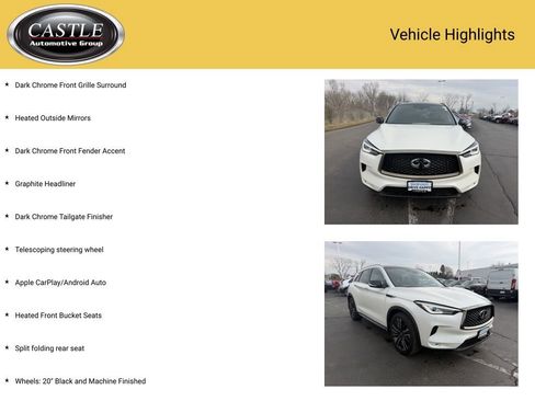 Used 2021 INFINITI QX50 Luxe w/ Appearance Package image 7