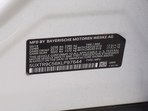 Used 2019 BMW X3 xDrive30i w/ Premium Package image 34