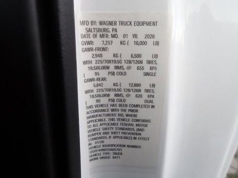 New 2026 Ford F450 XL w/ XL Chrome Package image 18