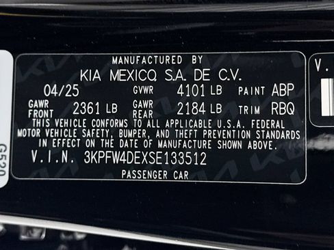 Certified 2025 Kia K4 EX w/ GT-Line Premium Package FWD image 42
