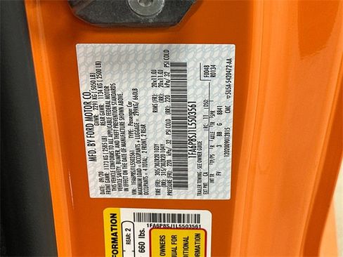 Used 2020 Ford Mustang Shelby GT500 w/ Technology Package image 25