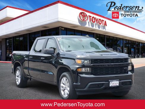Used 2021 Chevrolet Silverado 1500 Custom w/ LPO, Dark Essentials Package AWD/4WD image 1
