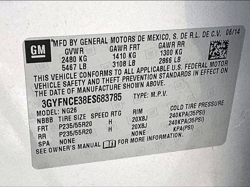 Used 2014 Cadillac SRX Performance w/ Driver Awareness Package image 34