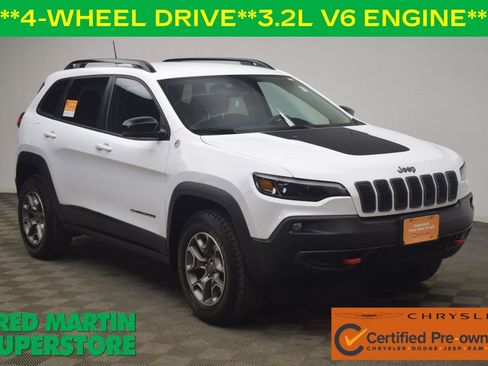 Certified 2022 Jeep Cherokee Trailhawk image 1