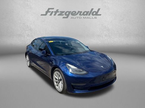 Used 2021 Tesla Model 3 Long Range AWD/4WD image 2