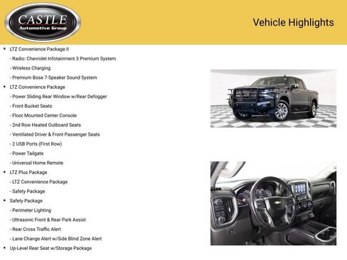 Used 2020 Chevrolet Silverado 1500 LTZ w/ LTZ Plus Package image 16