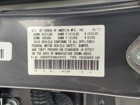 Used 2017 Honda Accord EX-L image 25