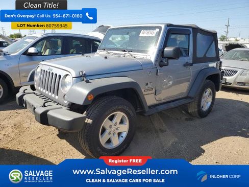 Used 2014 Jeep Wrangler Sport w/ Quick Order Package 24S AWD/4WD image 1