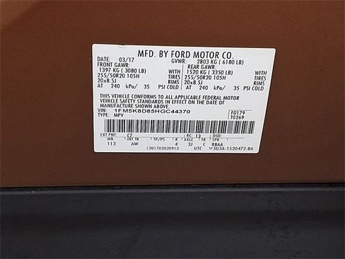 Used 2017 Ford Explorer XLT w/ Equipment Group 202A image 30