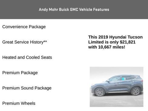 Used 2019 Hyundai Tucson Limited AWD/4WD image 8