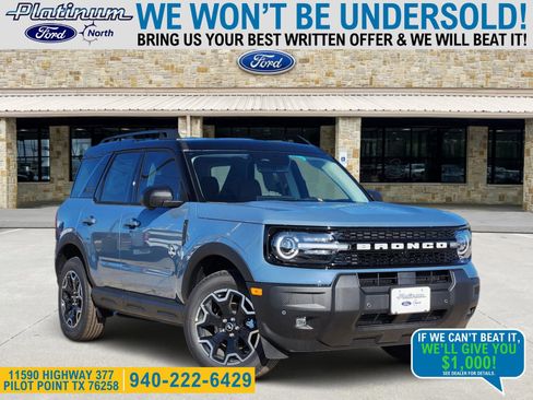 New 2025 Ford Bronco Sport Outer Banks w/ Outer Banks Tech Package+ image 1