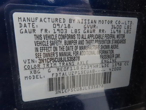 Used 2018 Nissan Kicks SR w/ Premium Package FWD image 27
