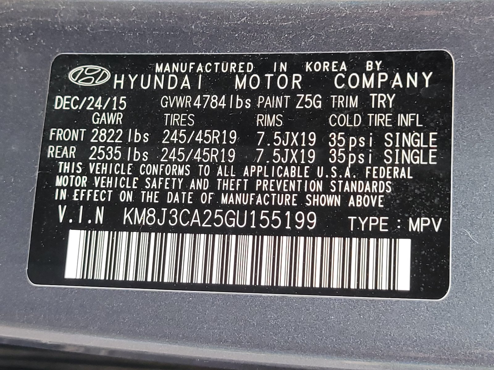 Used 2016 Hyundai Tucson Limited w/ Option Group 03 AWD/4WD image 18