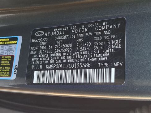 Used 2020 Hyundai Palisade SEL w/ Convenience Package image 23