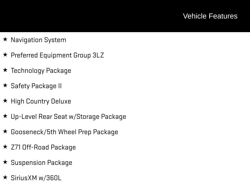 Used 2022 Chevrolet Silverado 2500 High Country w/ Z71 Off-Road Package AWD/4WD image 3