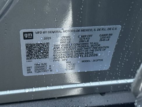 New 2026 Chevrolet Equinox LT image 24