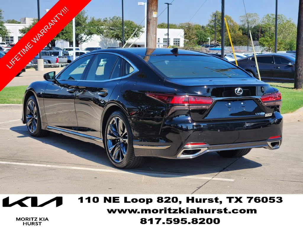 Used 2023 Lexus LS 500 F Sport w/ Cold Weather Package (CK) RWD image 3